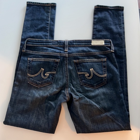 AG Super Skinny Dark Wash Legging Jeans - Picture 8 of 9